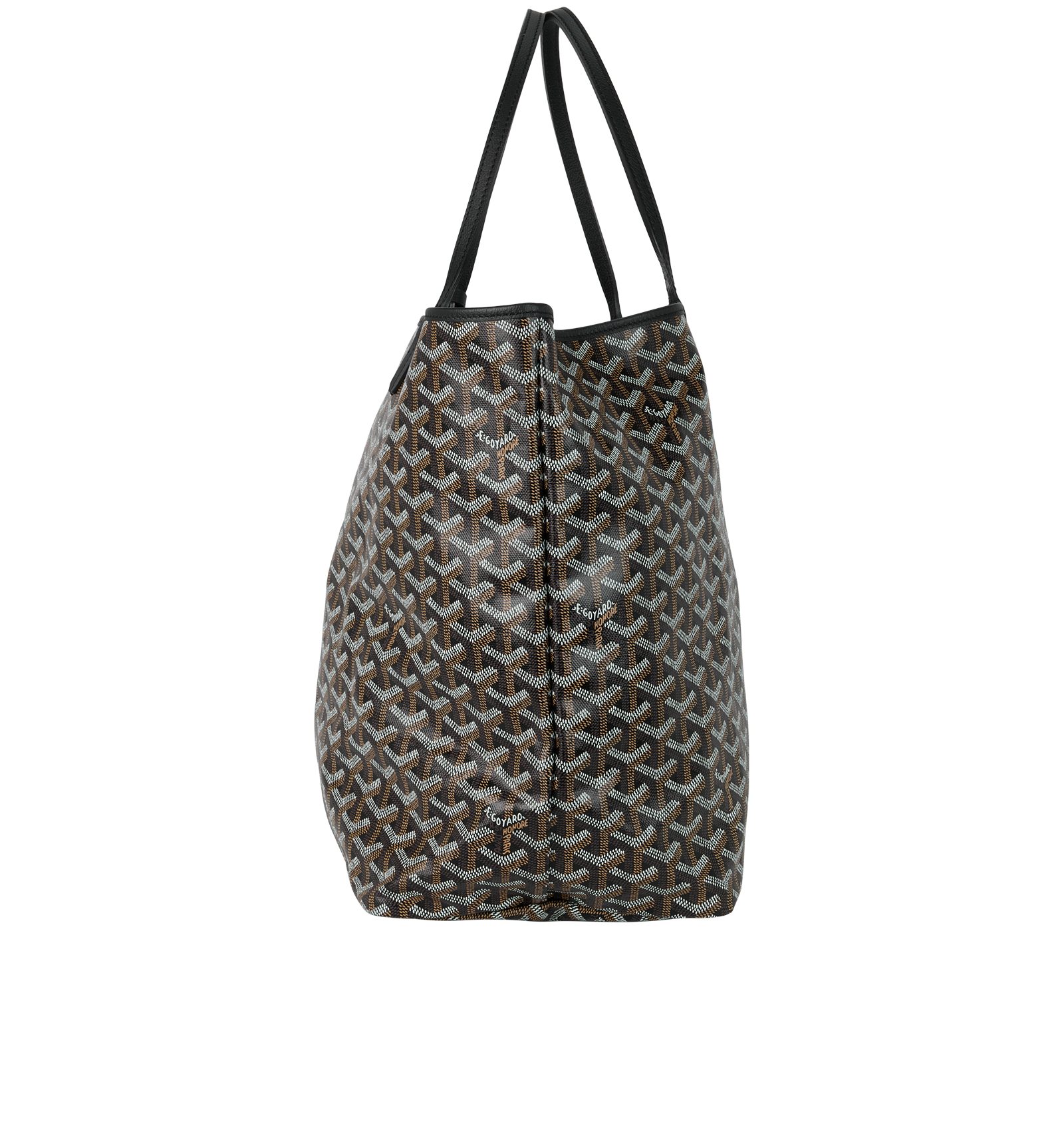 Saint Louis GM, &pound;1,600, Handbags, Black, Canvas, Bottom view